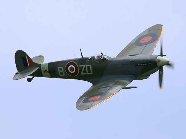 The sister Spitfire to Sergeant Painting's plane